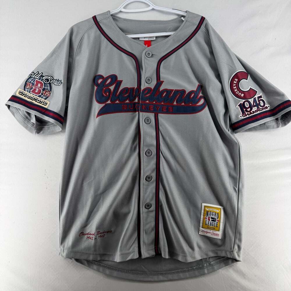 0099 L- Headgear Classics Negro League Cleveland Buckeyes 1945 Jersey